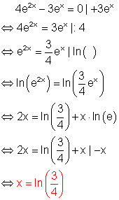 02a_l: Lösung einer Exponentialgleichung durch logarithmieren