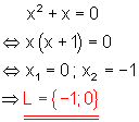 01a_l: Lösung einer quadratischen Gleichung durch ausklammern und dem Satz vom Nullprodukt
