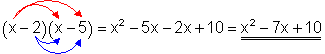 termmultiplikation: Summenmultiplikation